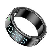 SR08 Smart Ring Step Meter Ring Heart Rate Blood Oxygen Sleep Health Test Time Display Smart Ring