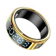 SR08 Smart Ring Step Meter Ring Heart Rate Blood Oxygen Sleep Health Test Time Display Smart Ring