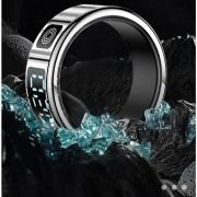 SR08 Smart Ring Step Meter Ring Heart Rate Blood Oxygen Sleep Health Test Time Display Smart Ring